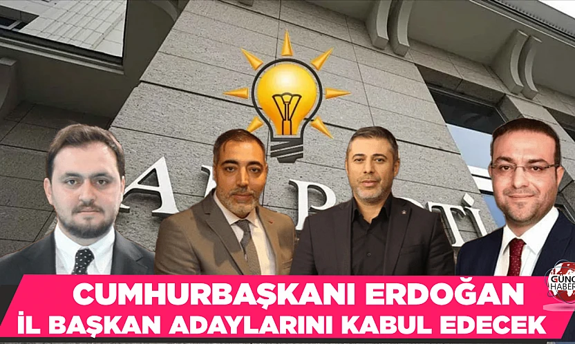 İL BAŞKAN ADAYLARI CUMHURBAŞKANI ERDOĞAN'LA DOLMABAHÇE'DE BİR ARAYA GELİYOR