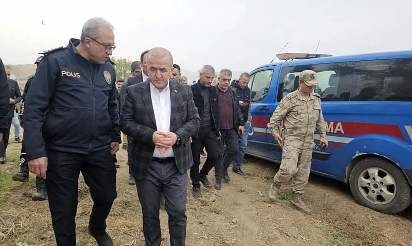 Kayıp Veysel Bilen'in olay yerine ait ilk görüntüleri geldi