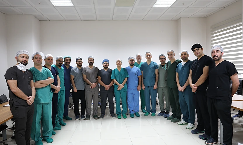 Laparoskopik cerrahi kursu düzenlendi