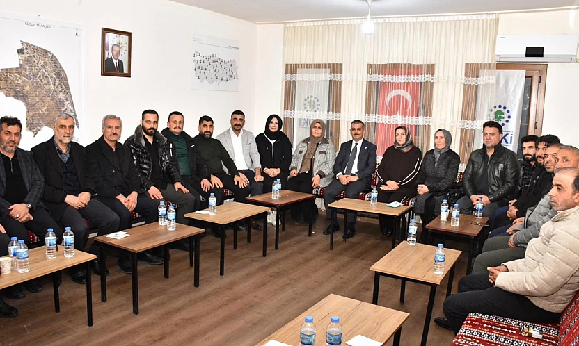 Milletvekili Keleş, muhtarlar ile bir araya geldi