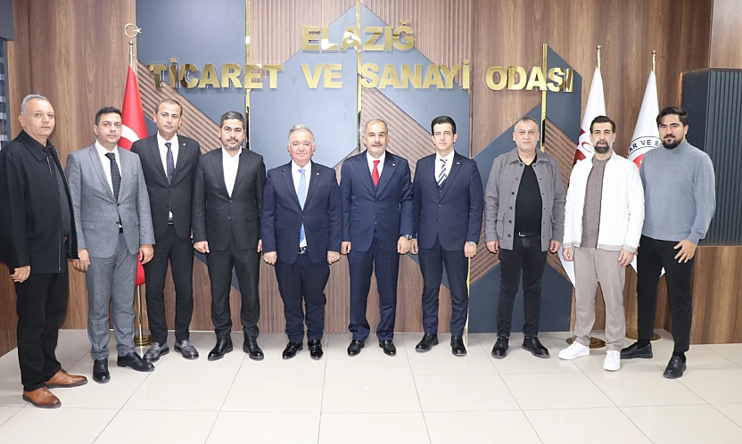 Osmaniye TSO heyetinden Başkan Alan'a ziyaret