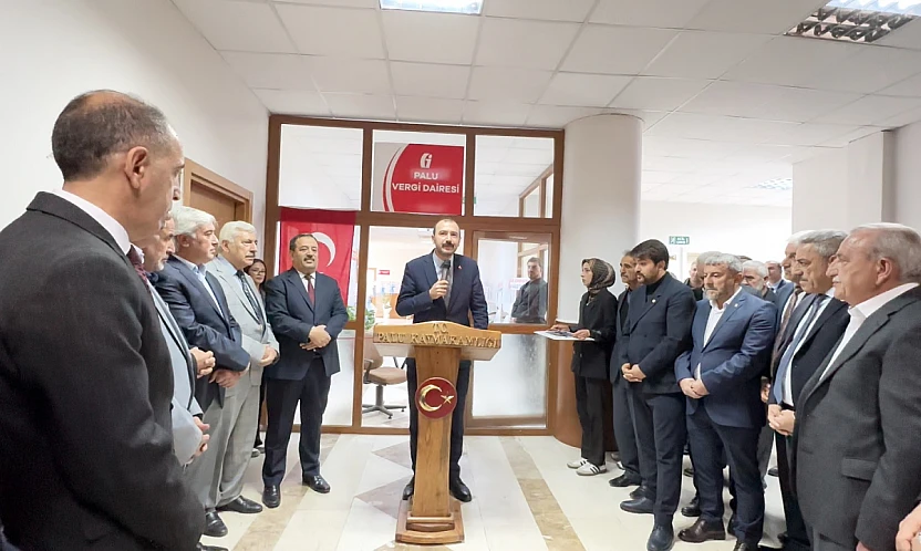 Palu Vergi Dairesi'nin açılışı yapıldı