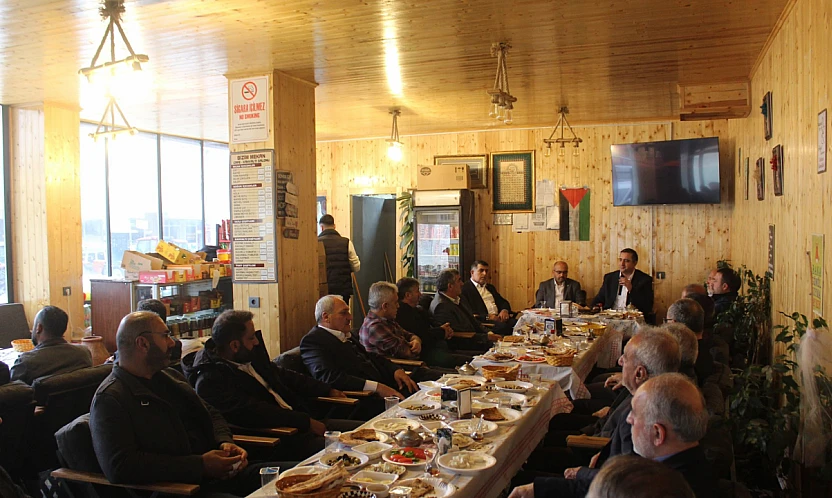 Ramanlı, pancar üreticileri ile bir araya geldi