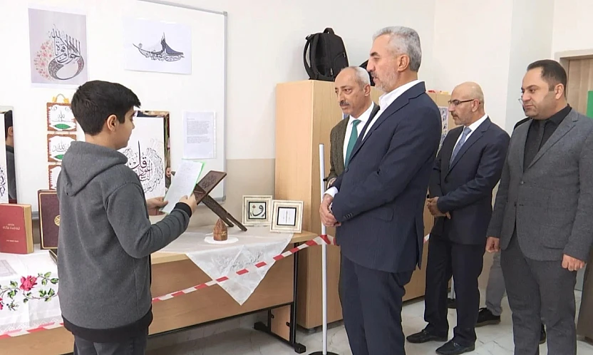 Şehit Aytaç Kaya Ortaokulu'nda 'Yöresel Ürün Sergisi' açıldı