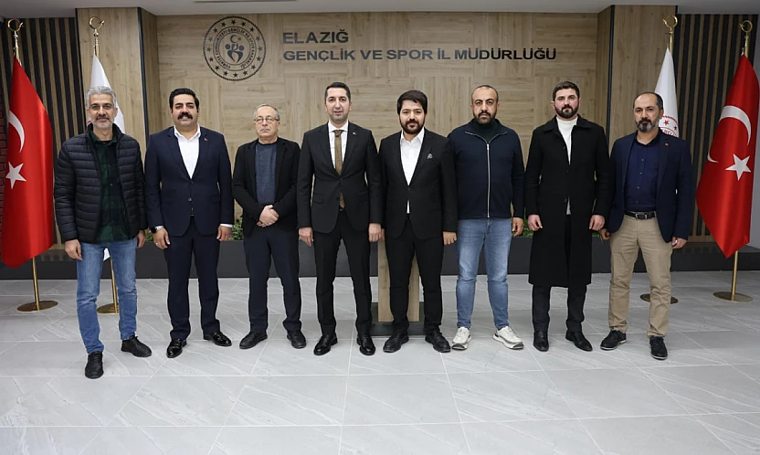 Türk Kamu Sen ve Türk Büro-Sen'den Gençlik ve Spor İl Müdürlüğü'ne ziyaret