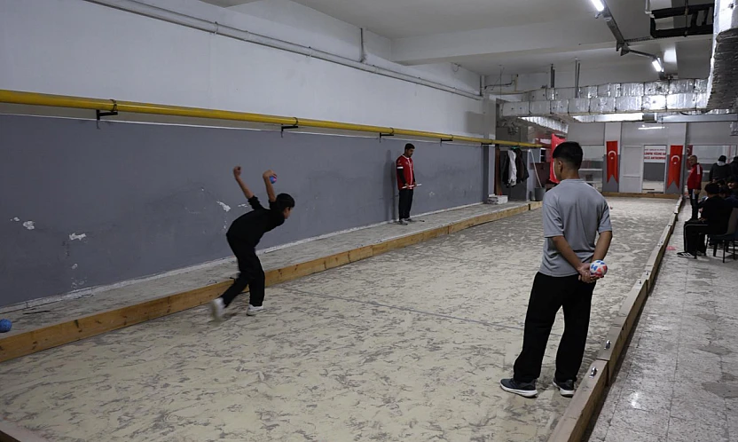 Türkiye Bocce raffa il seçmesi Elazığ'da tamamlandı