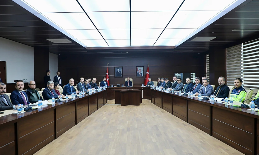 Valilikte 'Trafik Tedbirleri' toplantısı
