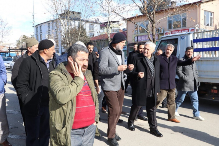 Demirbağ, Palu'da vatandaşlarla bir araya geldi 