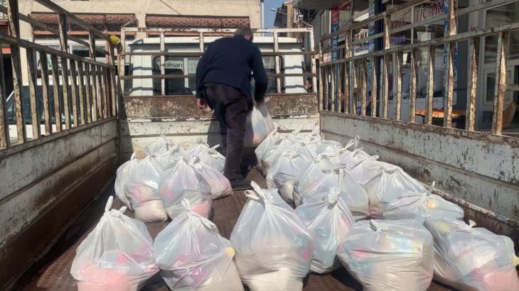 Ticaret Borsası'ndan depremzedeler için gıda yardımı 