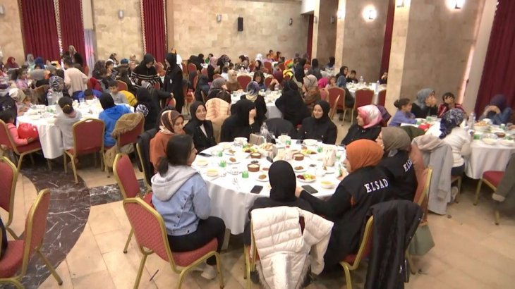 ELSAD'dan depremzede ailelere iftar programı