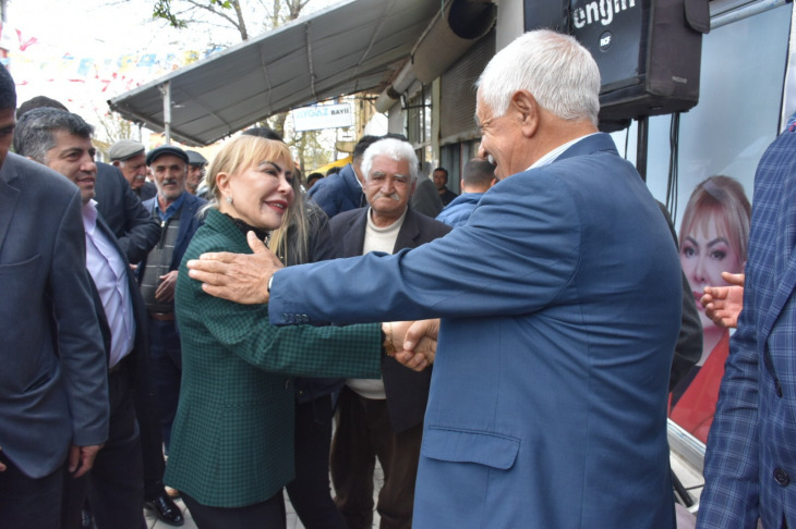 Babaocağında Yasemin Kızlarına tam destek