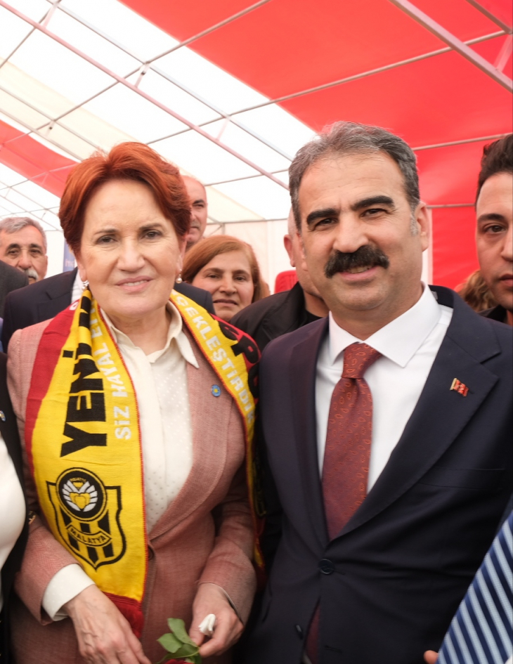 Milletvekili Adayı Ercan, Genel Başkan Akşener'le Malatya'da