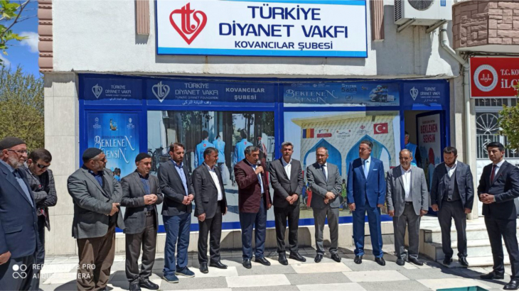 Türkiye Diyanet Vakfı Kovancılar Bürosunun açılışı gerçekleştirildi!