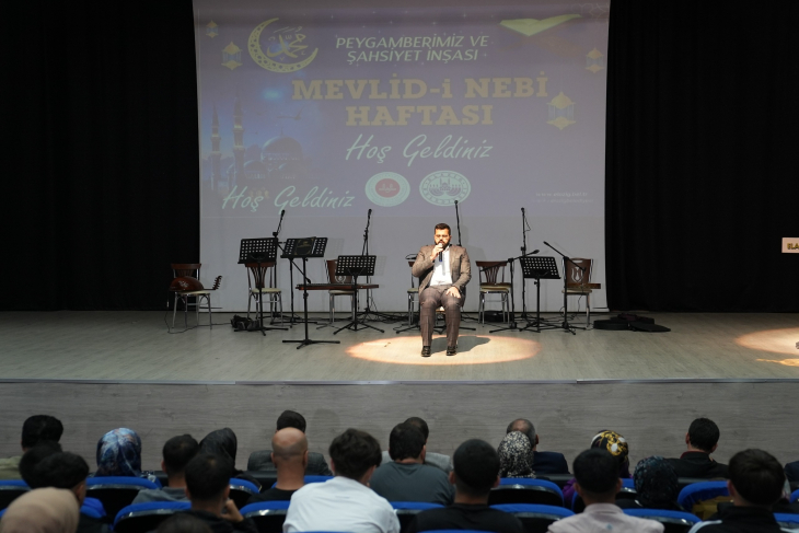 Elazığ'da Mevlid-i Nebi Haftası programı düzenlendi